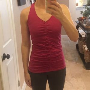 Women’s Large Pink Lucy Shelf Bra work out Top